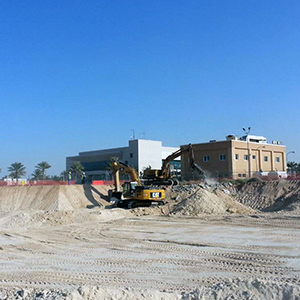 A 9,500m2 building where all the cooling equipment for the terminal building are installed. Excavation for this facility is commenced in February 2017, 01-02-2017